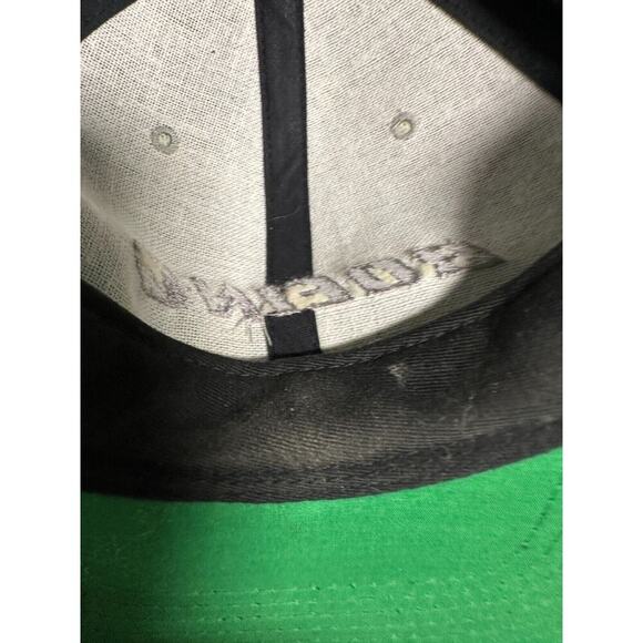 VINTAGE Boeing Hat Mens OS Black Gray Snapback Headmasters Cap * - Picture 12 of 12